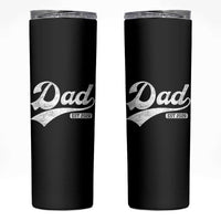 Dad Est 2026 Skinny Tumbler Funny New Dad Baby Announcement