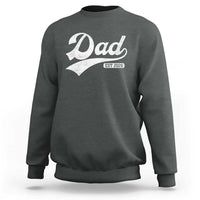 Dad Est 2026 Sweatshirt Funny New Dad Baby Announcement