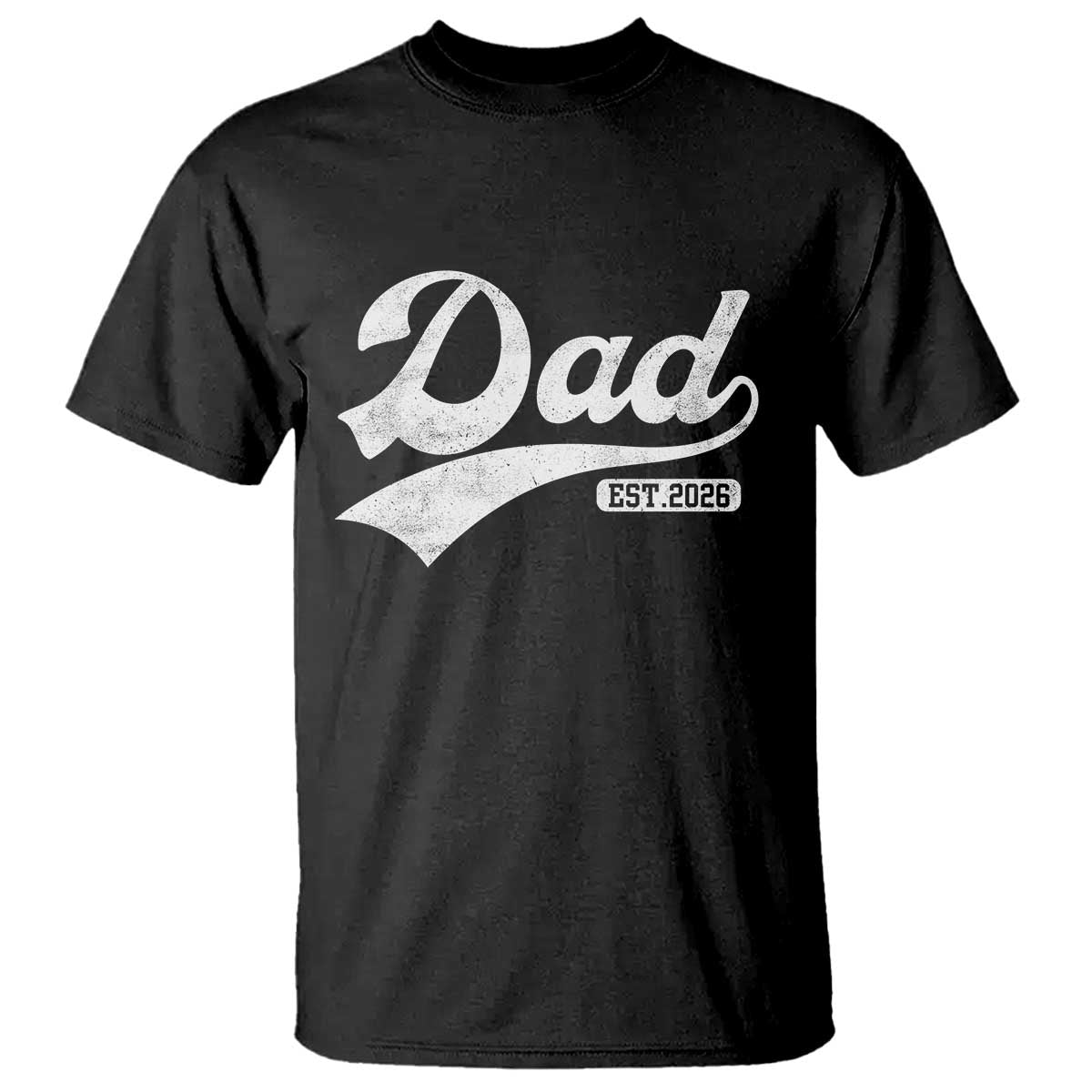 Dad Est 2026 T Shirt Funny New Dad Baby Announcement