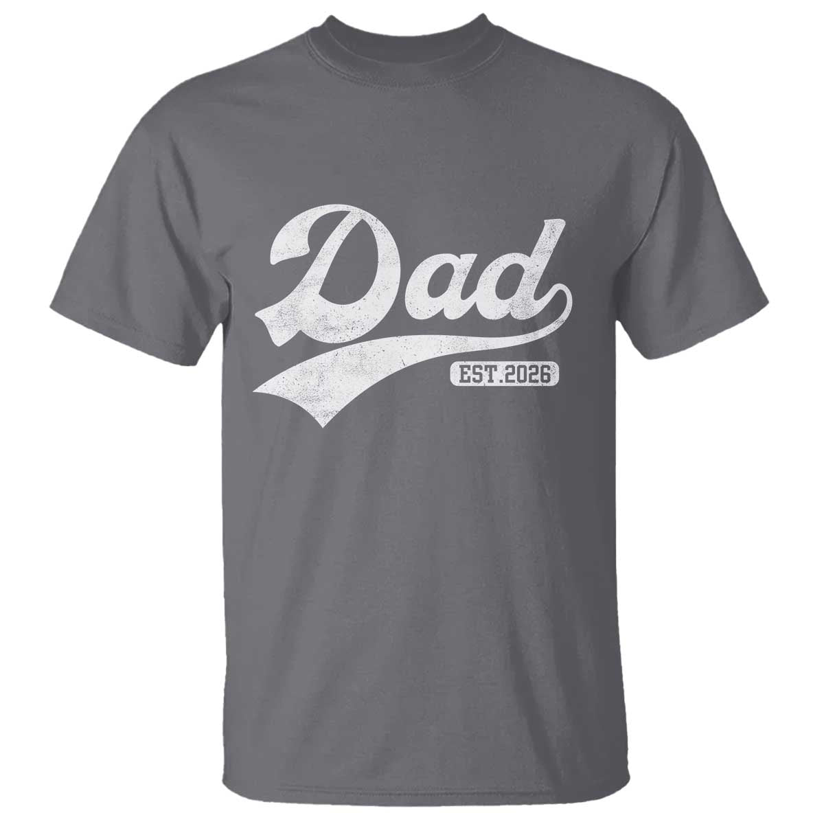 Dad Est 2026 T Shirt Funny New Dad Baby Announcement