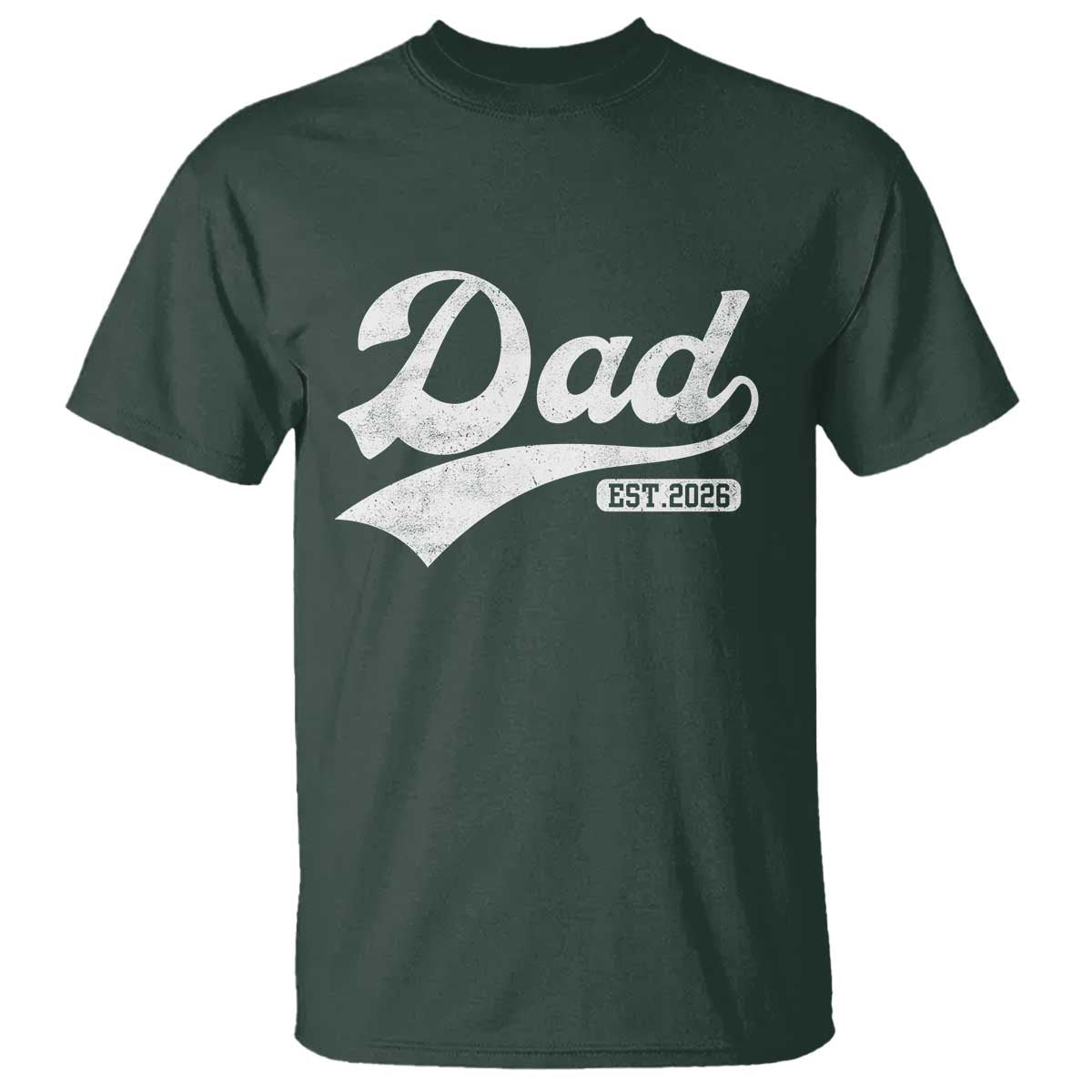 Dad Est 2026 T Shirt Funny New Dad Baby Announcement