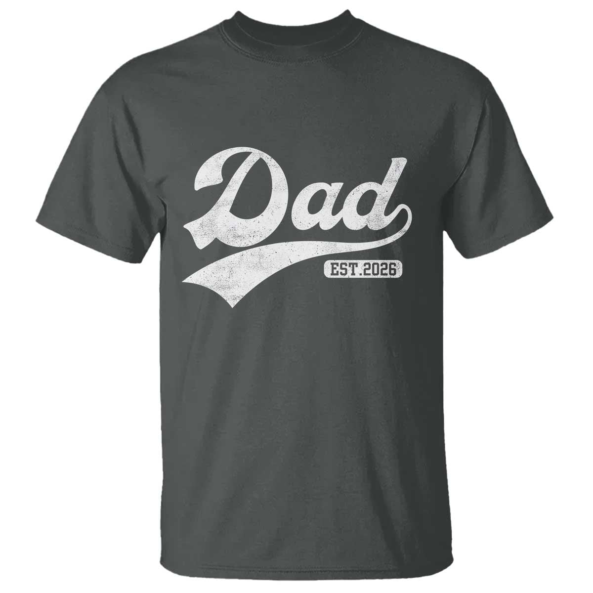 Dad Est 2026 T Shirt Funny New Dad Baby Announcement