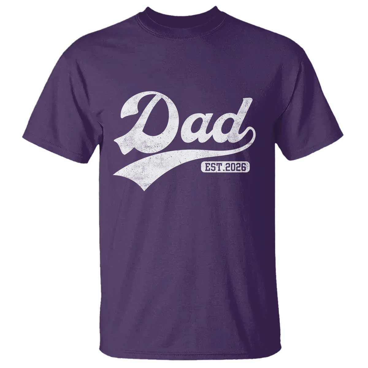 Dad Est 2026 T Shirt Funny New Dad Baby Announcement