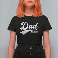 Dad Est 2026 T Shirt For Women Funny New Dad Baby Announcement