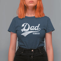 Dad Est 2026 T Shirt For Women Funny New Dad Baby Announcement