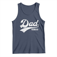 Dad Est 2026 Tank Top Funny New Dad Baby Announcement