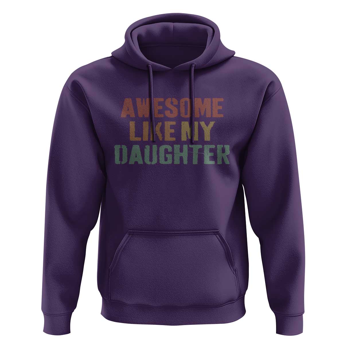 Awesome Like My Daughter Hoodie Funny Proud Dad Mom