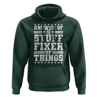 Knower Of Stuff Fixer Of Things Hoodie Funny Handyman Mechanic Dad