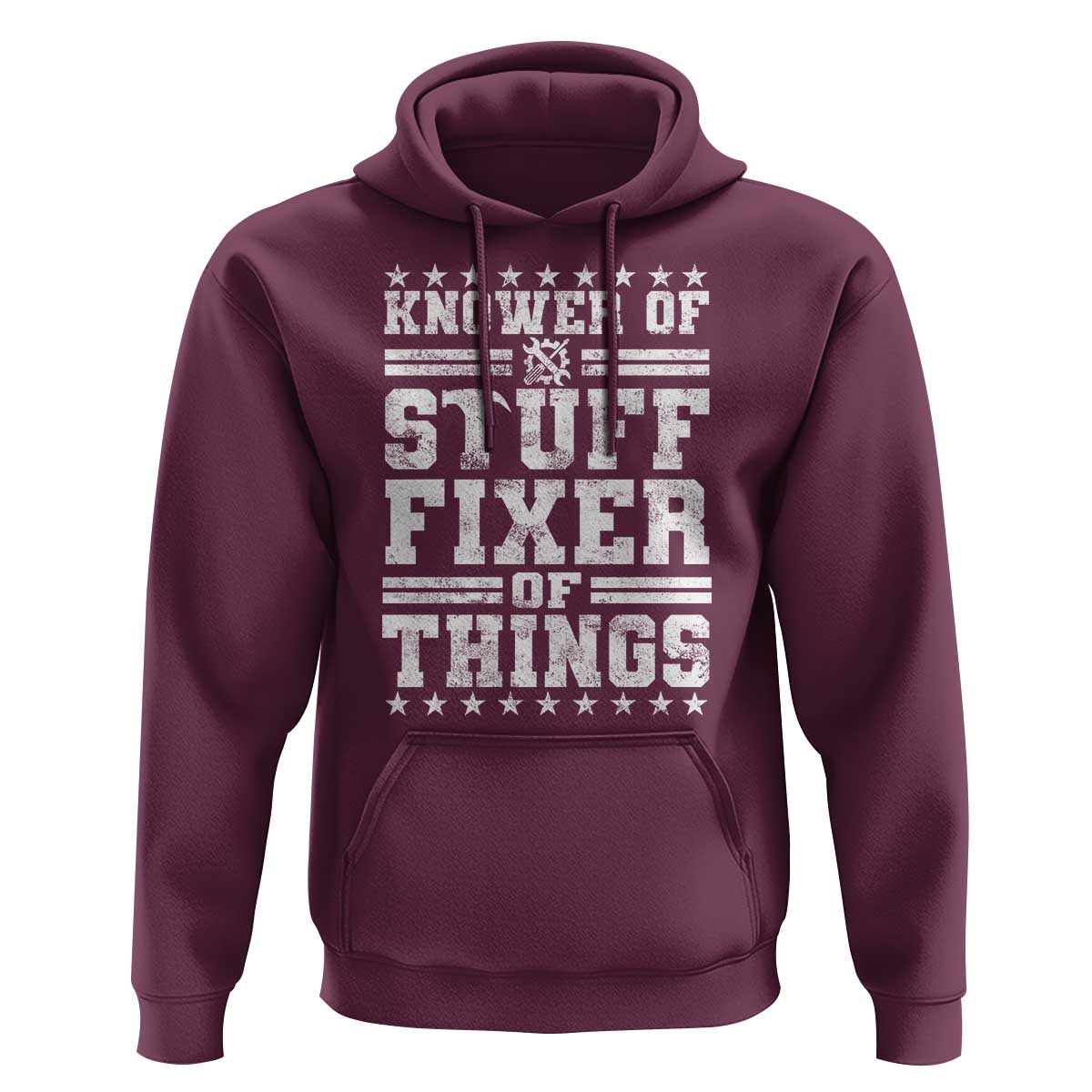 Knower Of Stuff Fixer Of Things Hoodie Funny Handyman Mechanic Dad