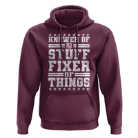 Knower Of Stuff Fixer Of Things Hoodie Funny Handyman Mechanic Dad