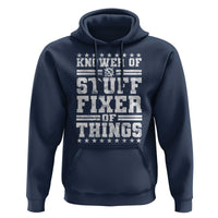 Knower Of Stuff Fixer Of Things Hoodie Funny Handyman Mechanic Dad