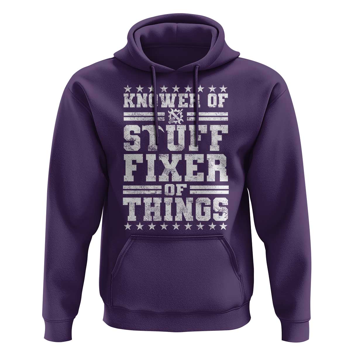 Knower Of Stuff Fixer Of Things Hoodie Funny Handyman Mechanic Dad