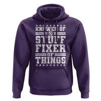 Knower Of Stuff Fixer Of Things Hoodie Funny Handyman Mechanic Dad