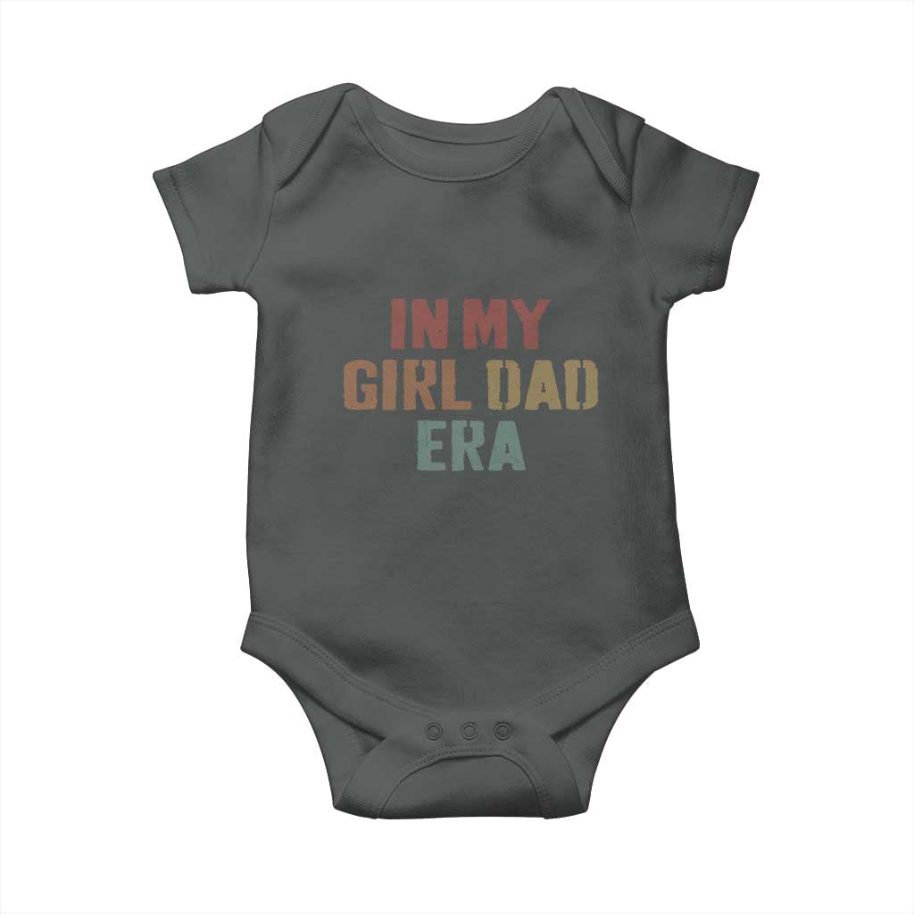 In My Girl Dad Era Baby Onesie Retro Fathers Day Gifts