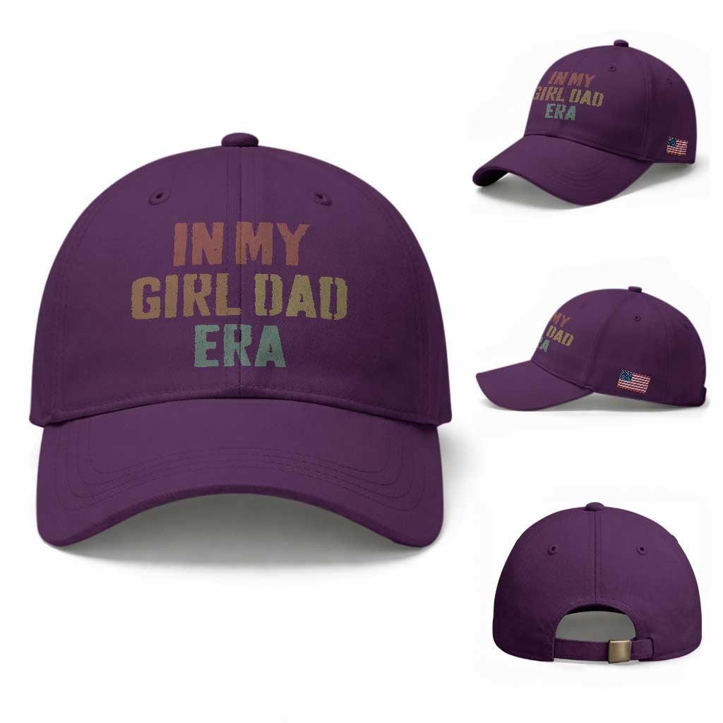 In My Girl Dad Era Baseball Cap Retro Fathers Day Gifts