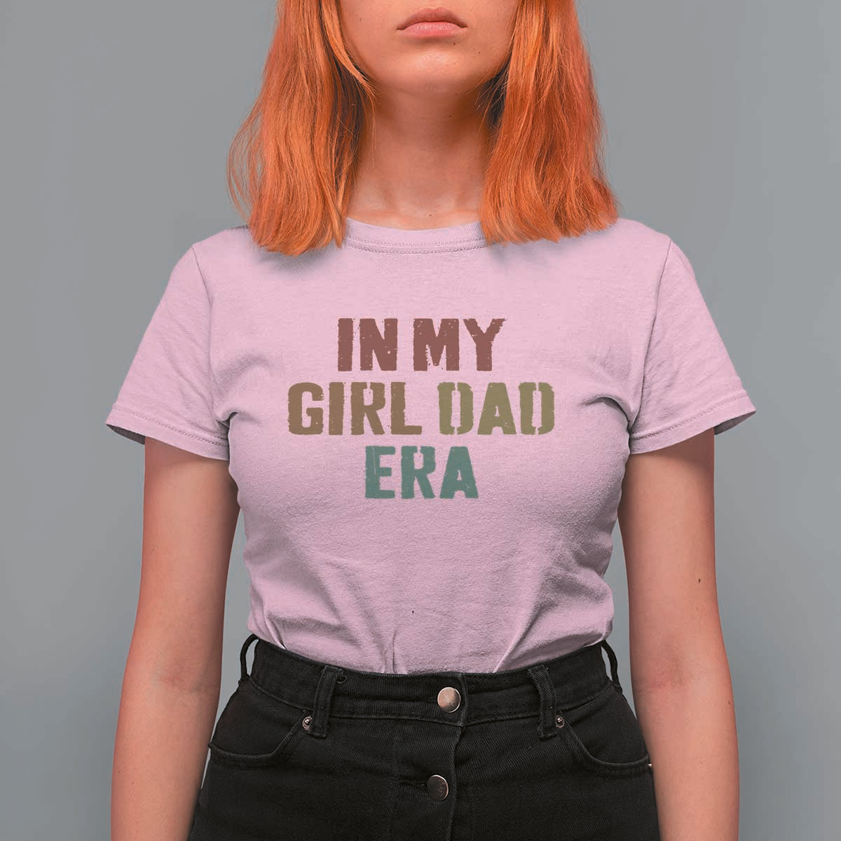 In My Girl Dad Era T Shirt For Women Retro Fathers Day Gifts