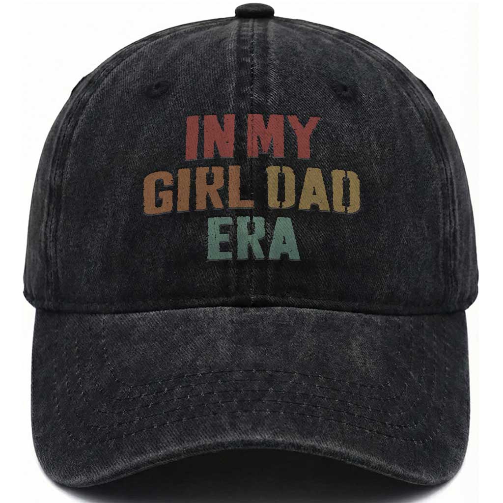 In My Girl Dad Era Washed Cotton Baseball Cap Retro Fathers Day Gifts