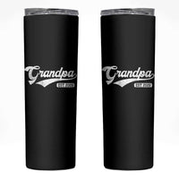 Grandpa Est 2026 Skinny Tumbler New Grandpa Paternity Father's Day