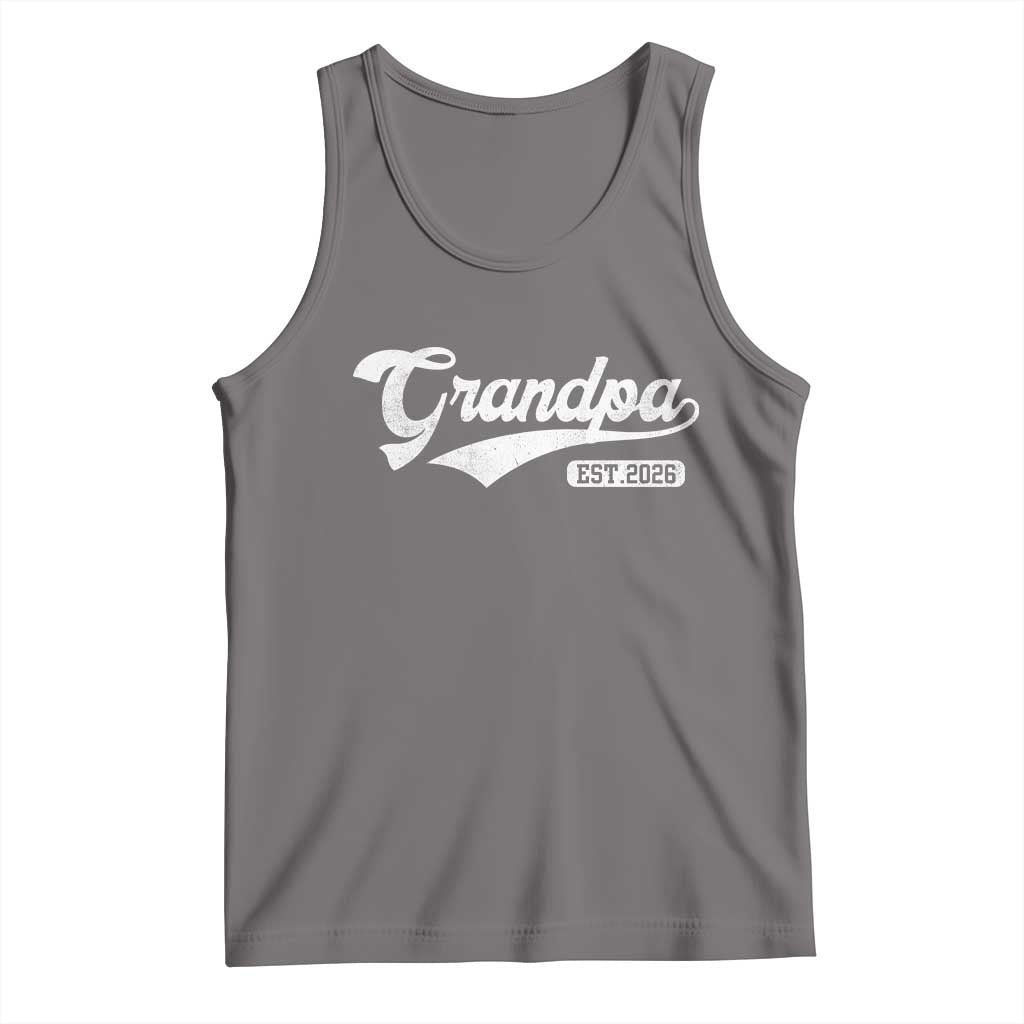 Grandpa Est 2026 Tank Top New Grandpa Paternity Father's Day