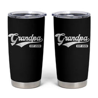 Grandpa Est 2026 Tumbler Cup New Grandpa Paternity Father's Day