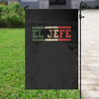 El Jefe Garden Flag Funny Mexican Boss Spanish Slang