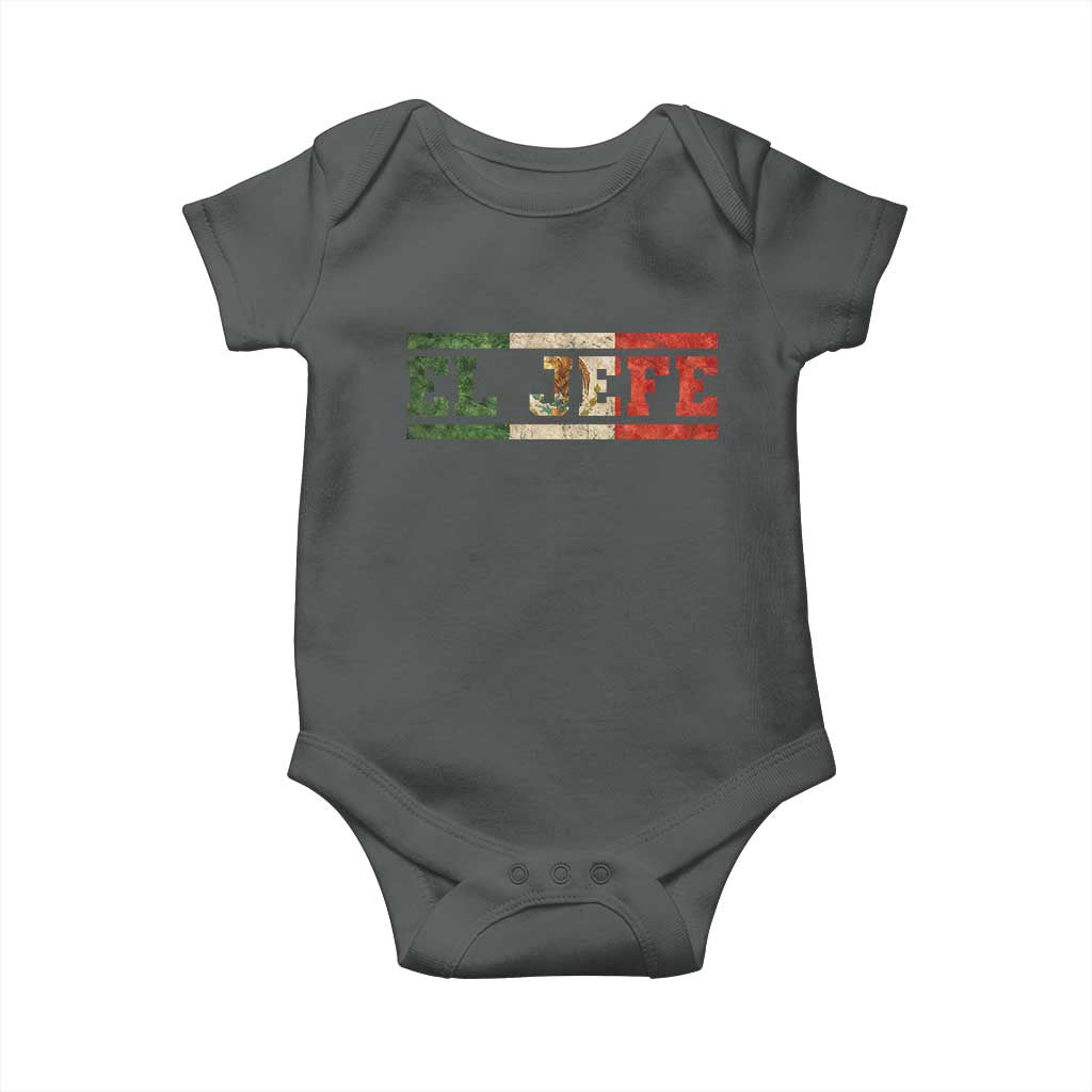 El Jefe Baby Onesie Funny Mexican Boss Spanish Slang
