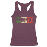 El Jefe Racerback Tank Top Funny Mexican Boss Spanish Slang