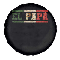 El Papa Funny Mexican Dad Spare Tire Cover Mexico Vintage Flag Father's Day