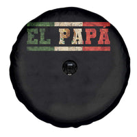El Papa Funny Mexican Dad Spare Tire Cover Mexico Vintage Flag Father's Day