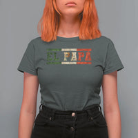 El Papa Funny Mexican Dad T Shirt For Women Mexico Vintage Flag Father's Day