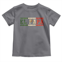 El Papa Funny Mexican Dad Toddler T Shirt Mexico Vintage Flag Father's Day