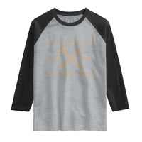 Thats What I Do I Fix Stuff And I Know Things Raglan Shirt Funny Handyman Dad