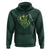 Horse Racing Hoodie This Is My Lucky Shirt Equestrian Four Leaf Clover - Wonder Print Shop