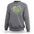 Horse Racing Sweatshirt This Is My Lucky Shirt Equestrian Four Leaf Clover - Wonder Print Shop