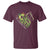 Horse Racing T Shirt This Is My Lucky Shirt Equestrian Four Leaf Clover - Wonder Print Shop