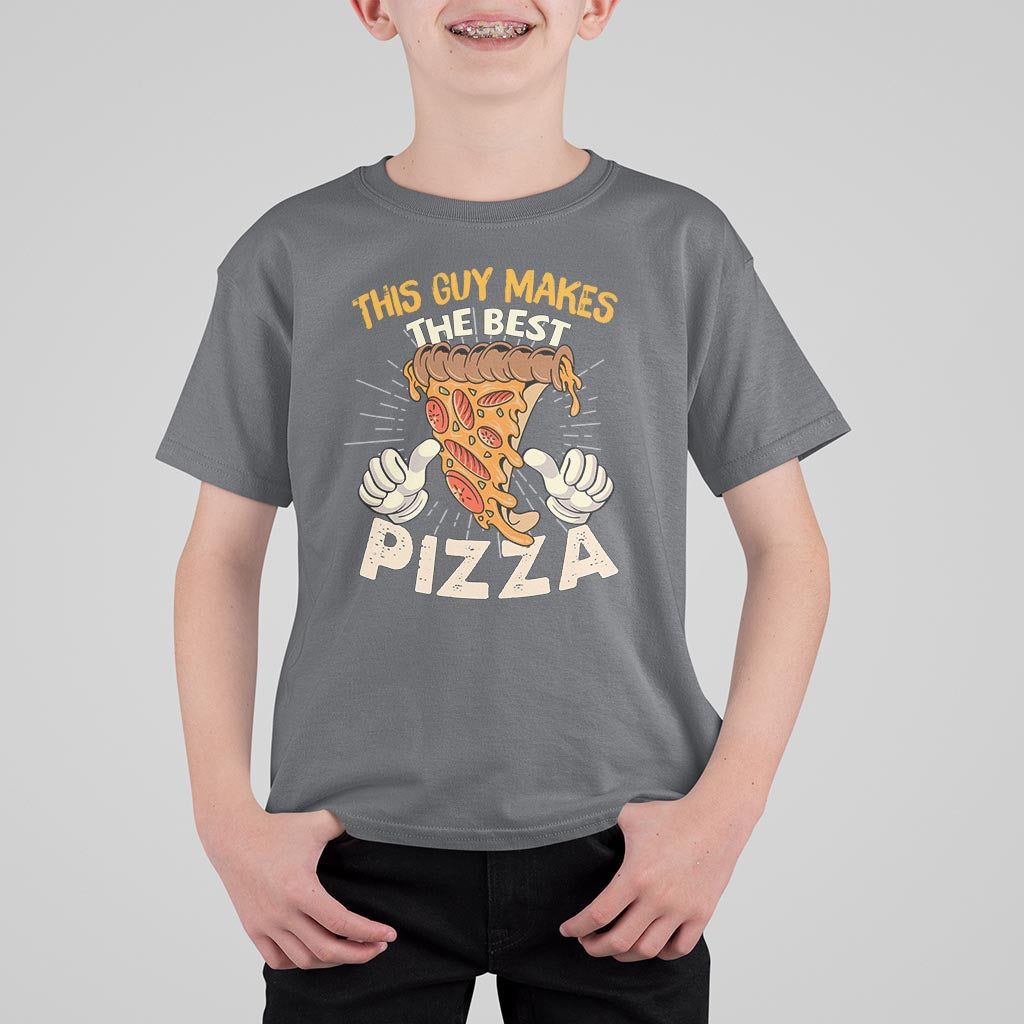 Pizza Baker T Shirt For Kid This Guy Makes The Best Pizza Food Lover - Wonder Print Shop