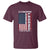 A Coaching Legend Has Retired T Shirt Vintage American Flag - Wonder Print Shop
