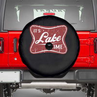 Funny It's Lake Time Spare Tire Cover Lake Life Summer Vacation