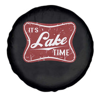 Funny It's Lake Time Spare Tire Cover Lake Life Summer Vacation