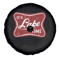 Funny It's Lake Time Spare Tire Cover Lake Life Summer Vacation