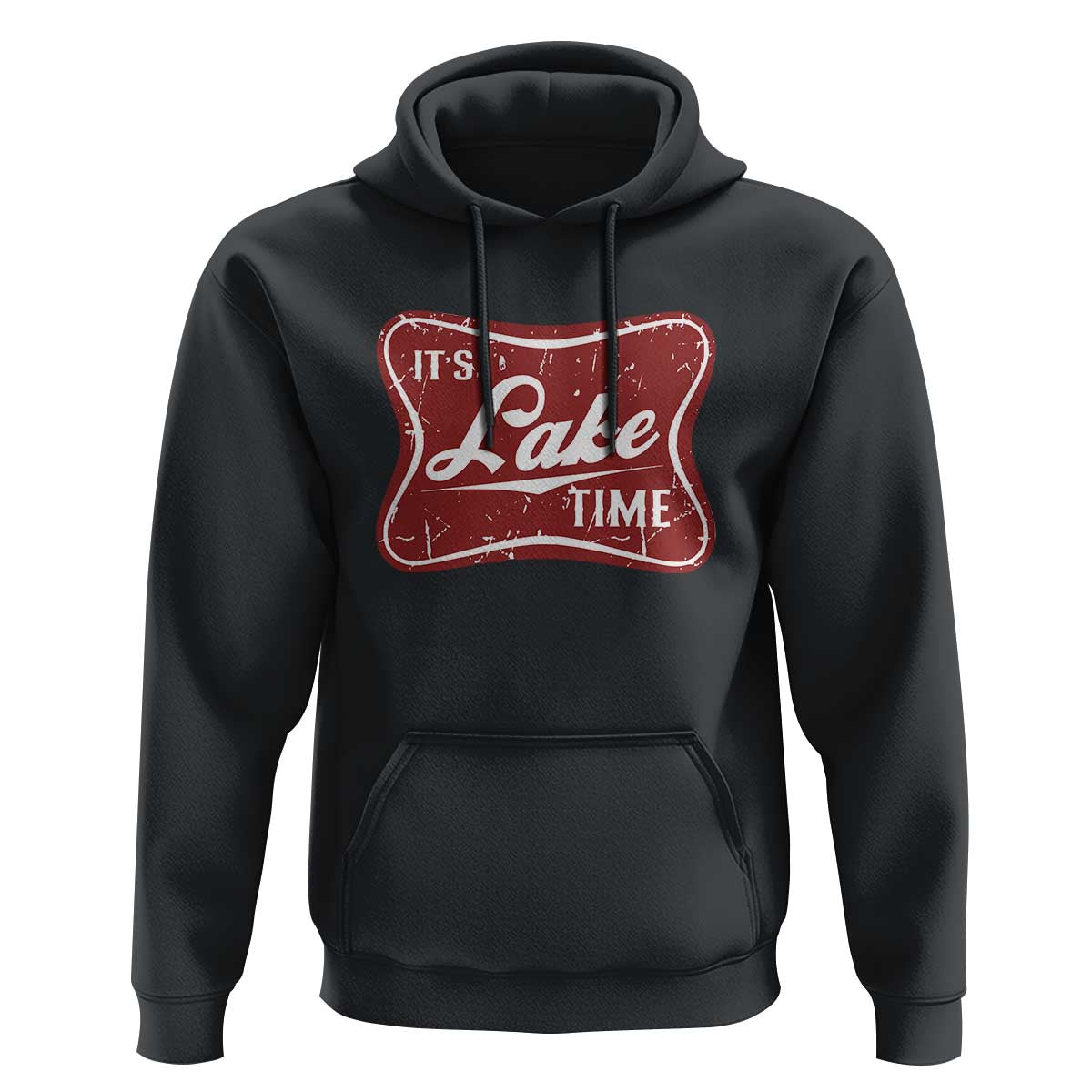 Funny It's Lake Time Hoodie Lake Life Summer Vacation