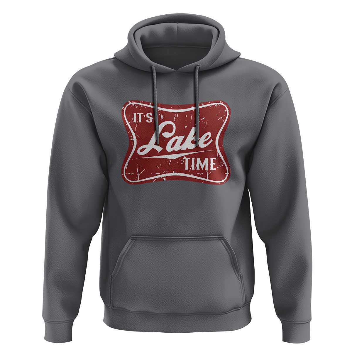 Funny It's Lake Time Hoodie Lake Life Summer Vacation