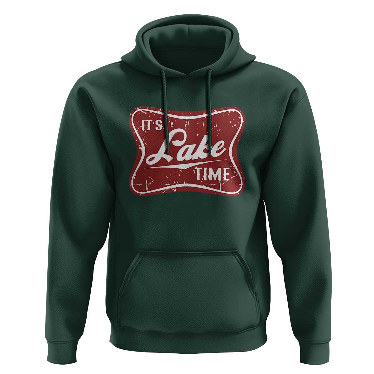 Funny It's Lake Time Hoodie Lake Life Summer Vacation