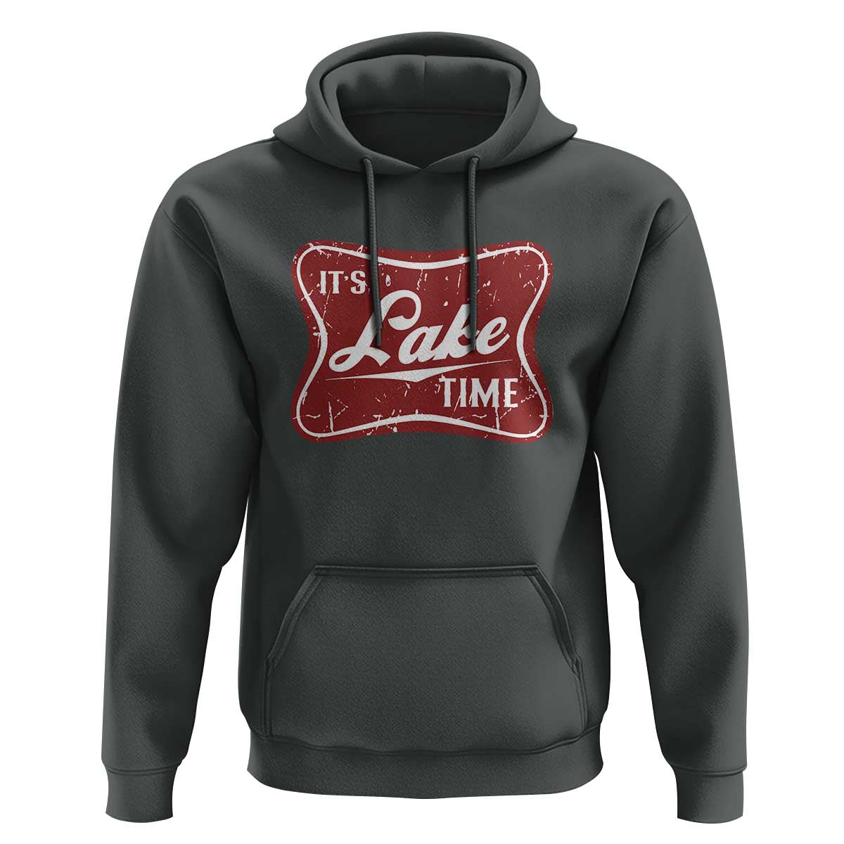 Funny It's Lake Time Hoodie Lake Life Summer Vacation