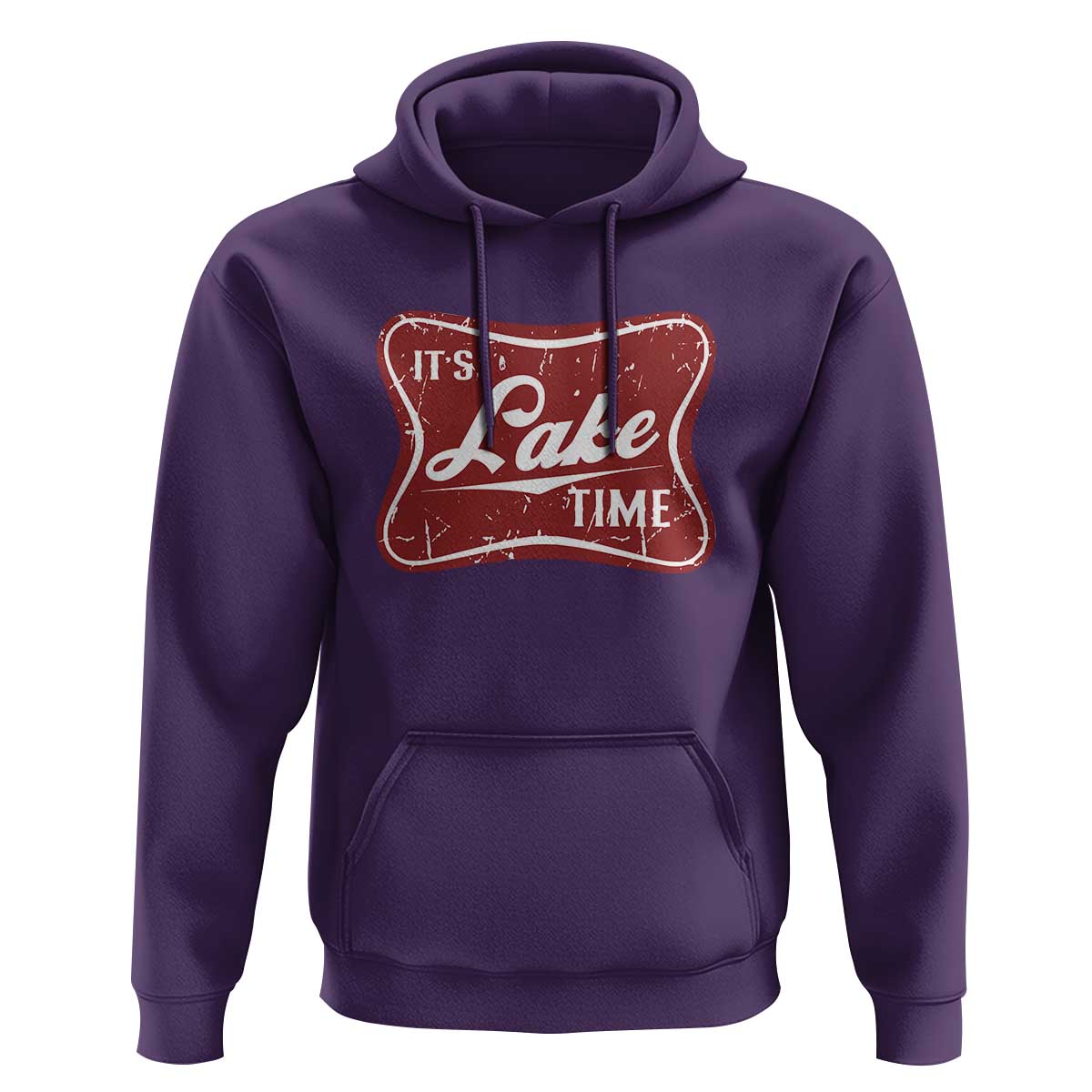 Funny It's Lake Time Hoodie Lake Life Summer Vacation