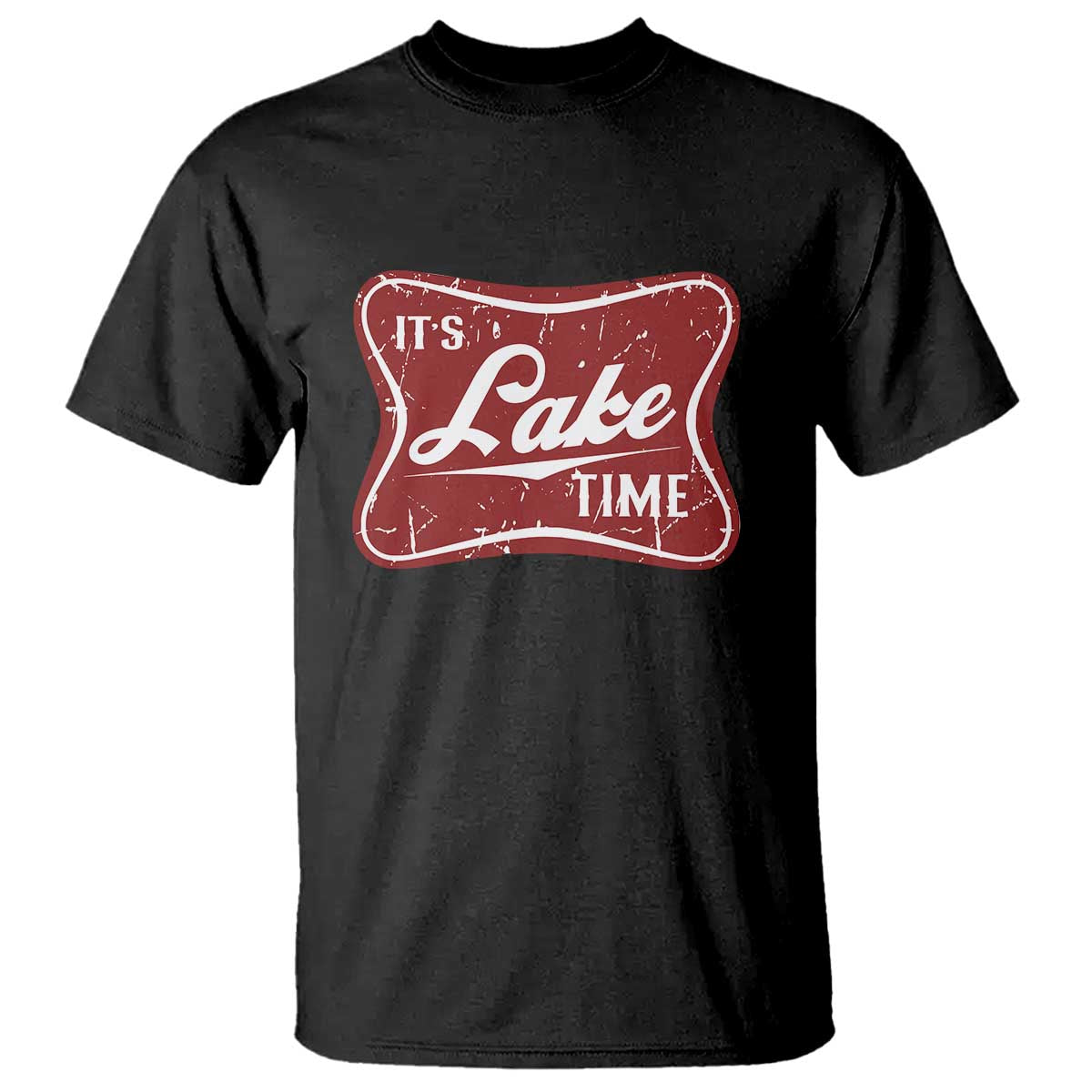 Funny It's Lake Time T Shirt Lake Life Summer Vacation