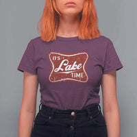 Funny It's Lake Time T Shirt For Women Lake Life Summer Vacation
