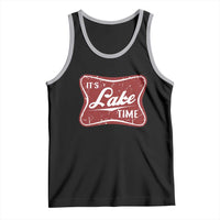 Funny It's Lake Time Tank Top Lake Life Summer Vacation