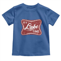 Funny It's Lake Time Toddler T Shirt Lake Life Summer Vacation