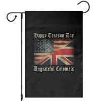 Funny Happy Treason Day Ungrateful Colonials Garden Flag July 4th British Flag - Wonder Print Shop